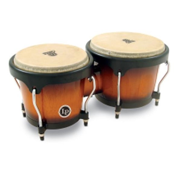 Drum Workshop Latin Percussion LPA601-VSB Aspire Bongo Wood; Vintage Sunburst LPA601-VSB